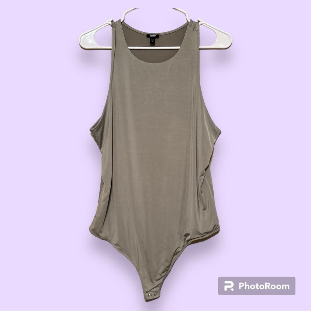 🤍 Sage Green Express XL Contour Thong Bodysuit